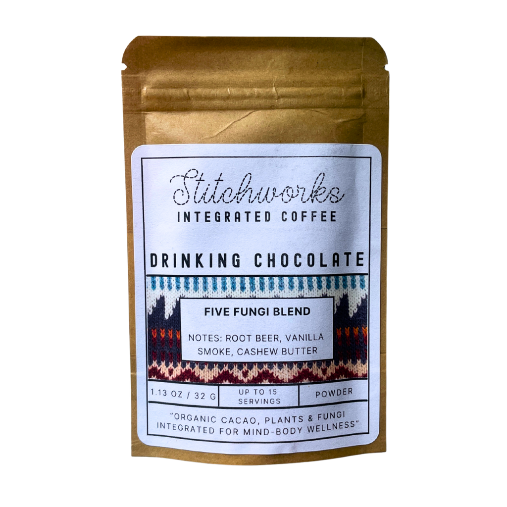 Five Fungi Blend Organic Drinking Chocolate