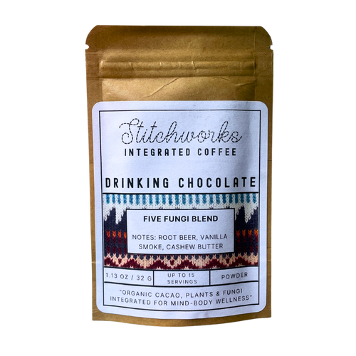 Five Fungi Blend Organic Drinking Chocolate