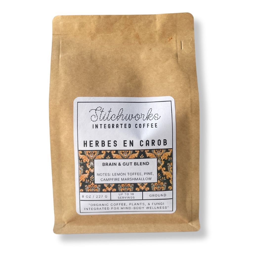 Herbes en Carob Organic Coffee