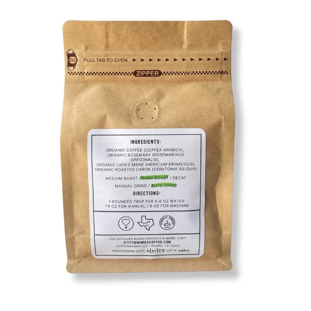 Herbes en Carob Organic Coffee