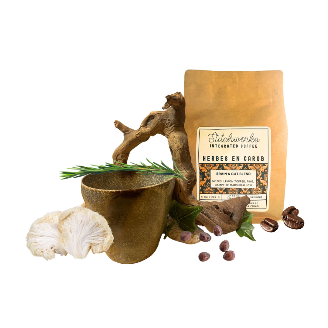 Herbes en Carob Organic Coffee